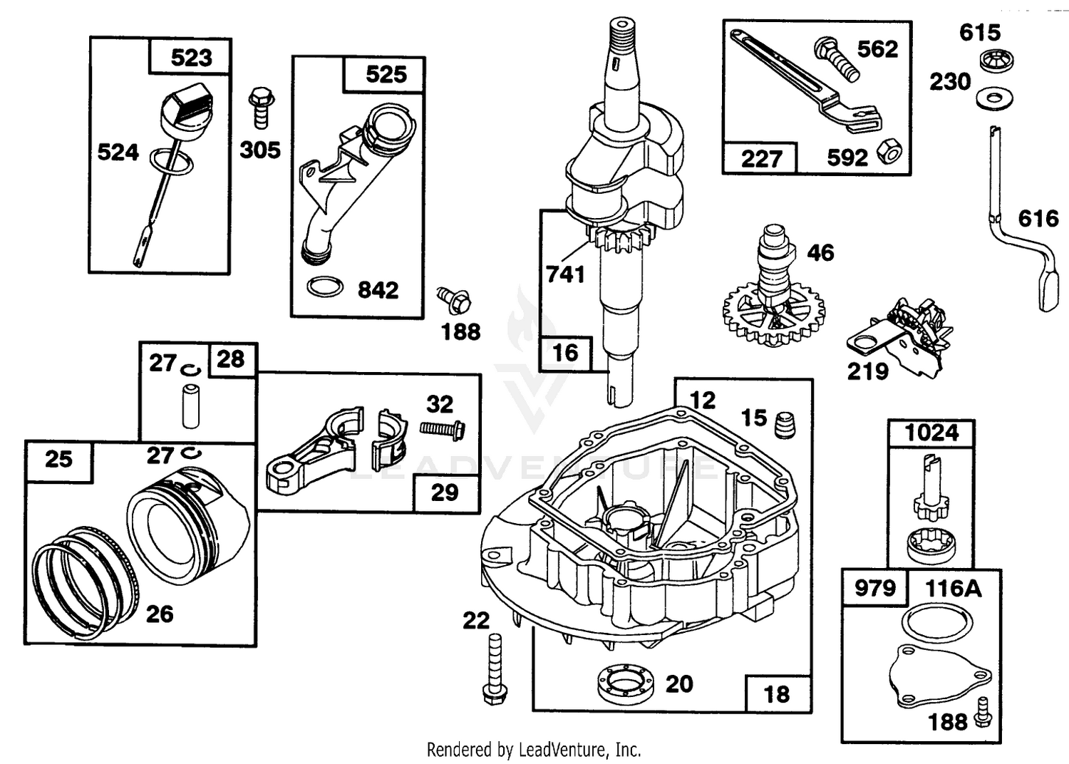 Engine Gts 150 77-9140 2