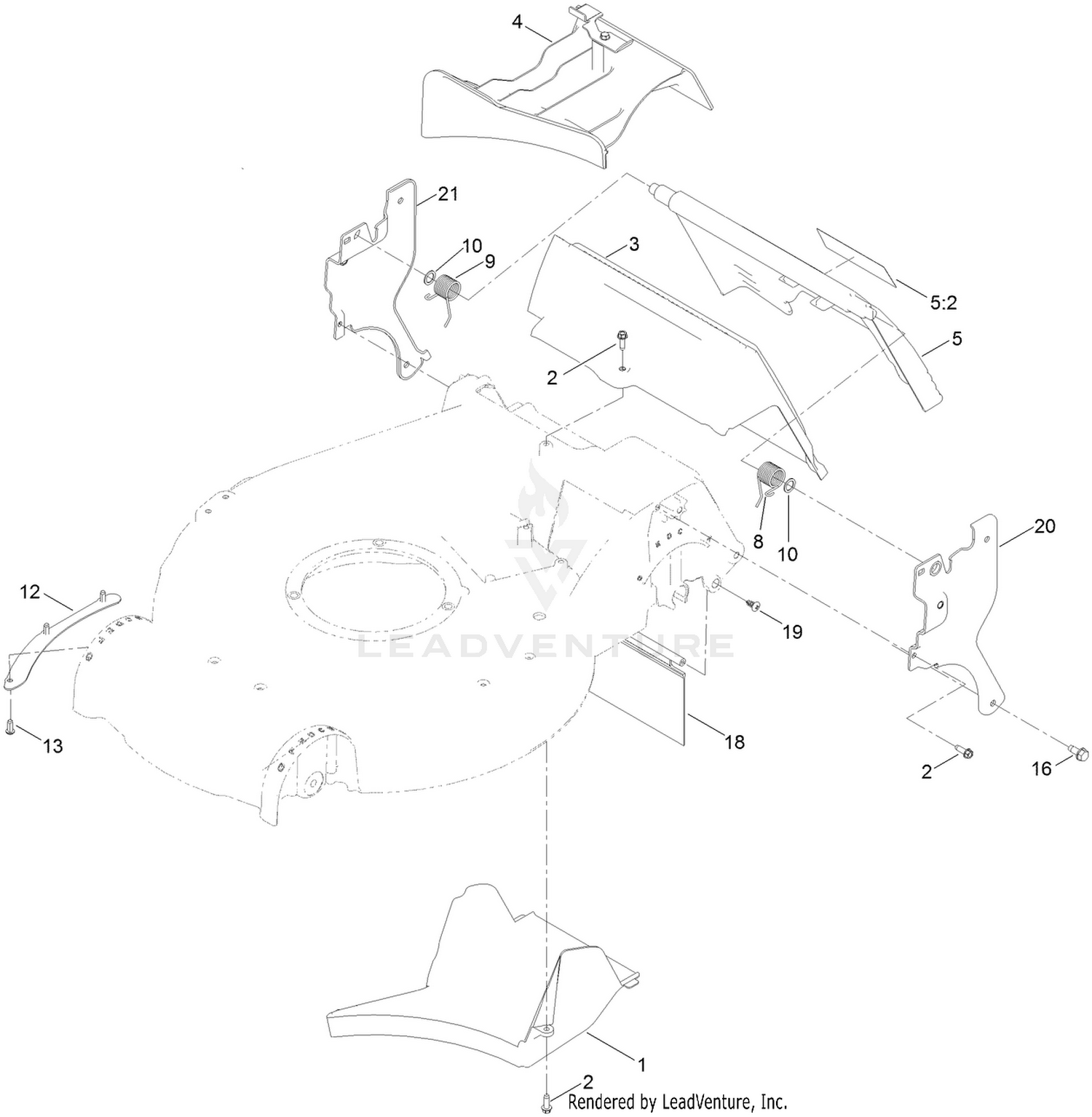 Discharge Tunnel Assembly