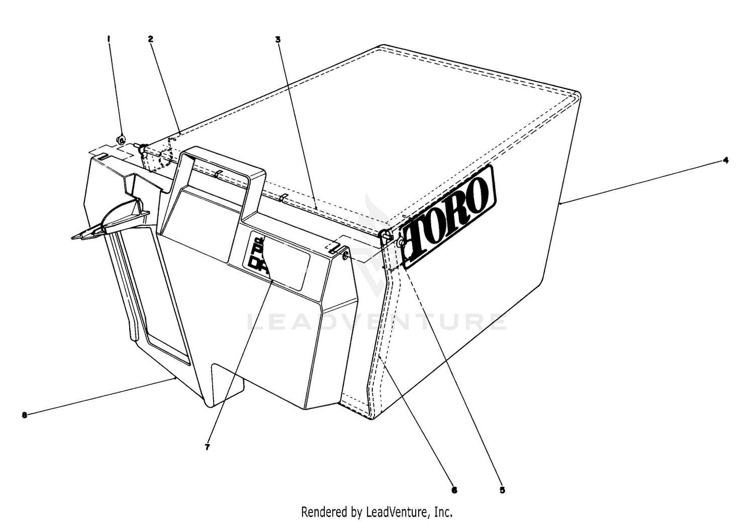 Grass Bag Assembly No. 11-0189