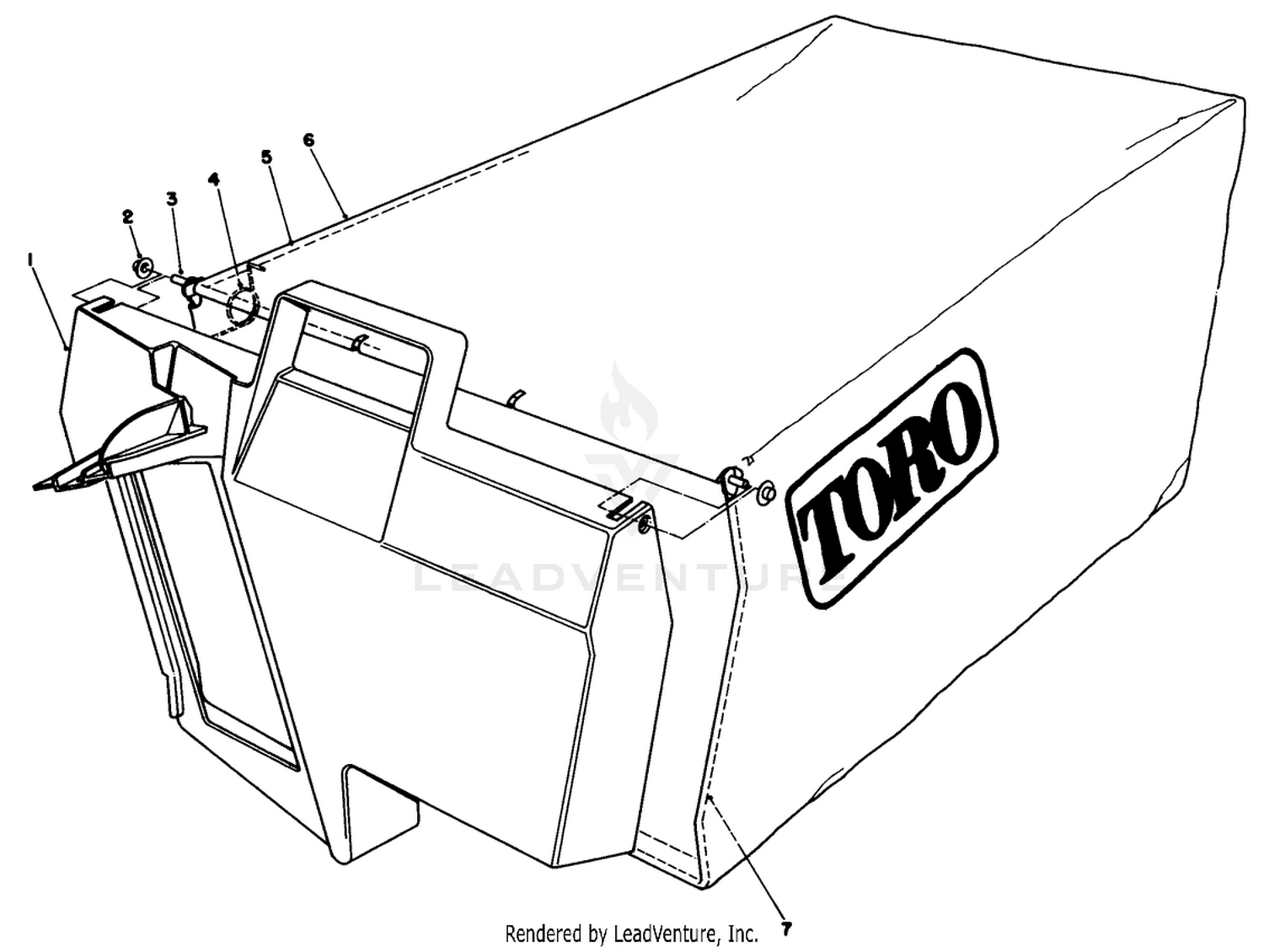 Grass Bag Assembly No. 11-5609