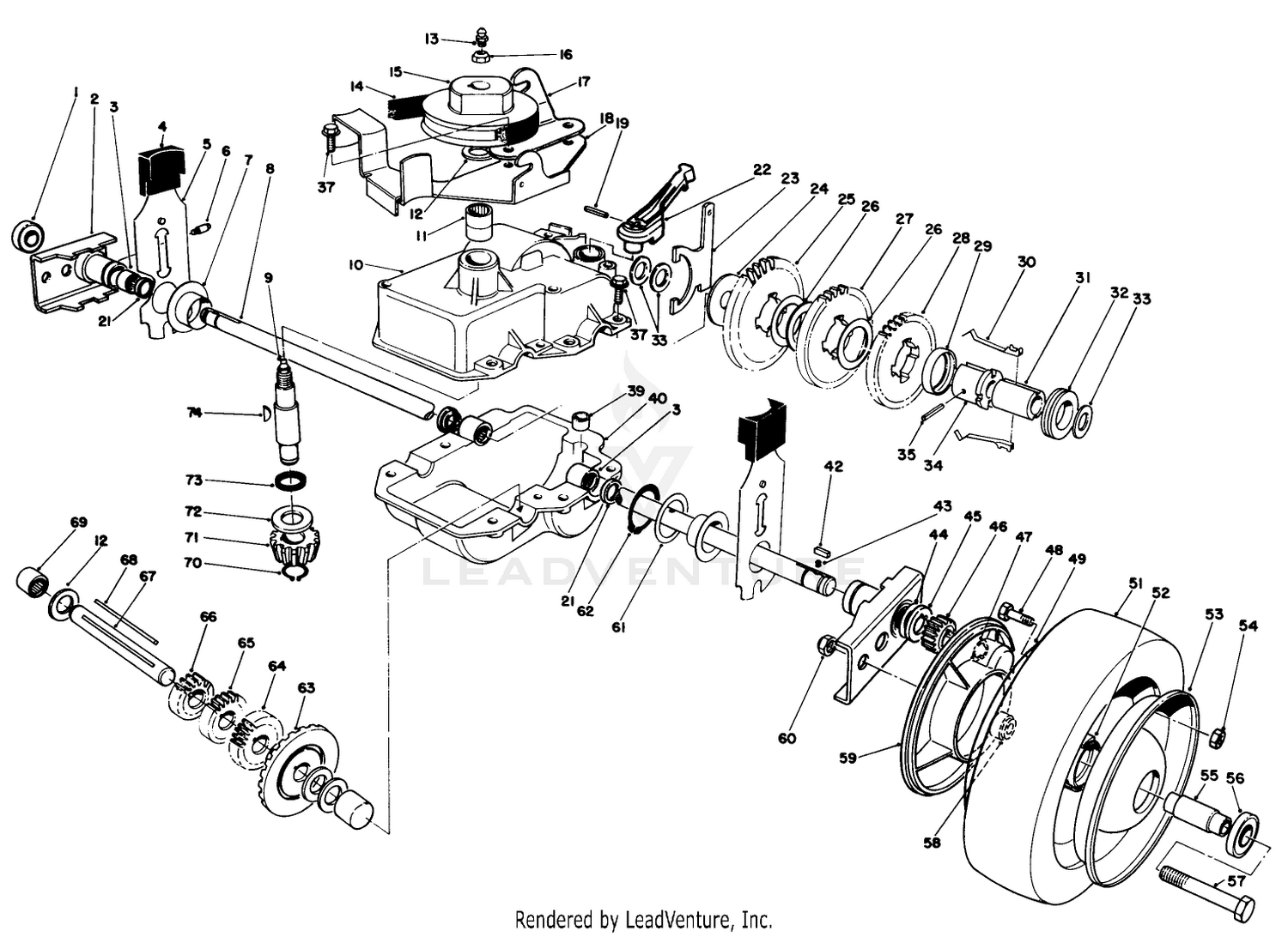 Gear Case Assembly