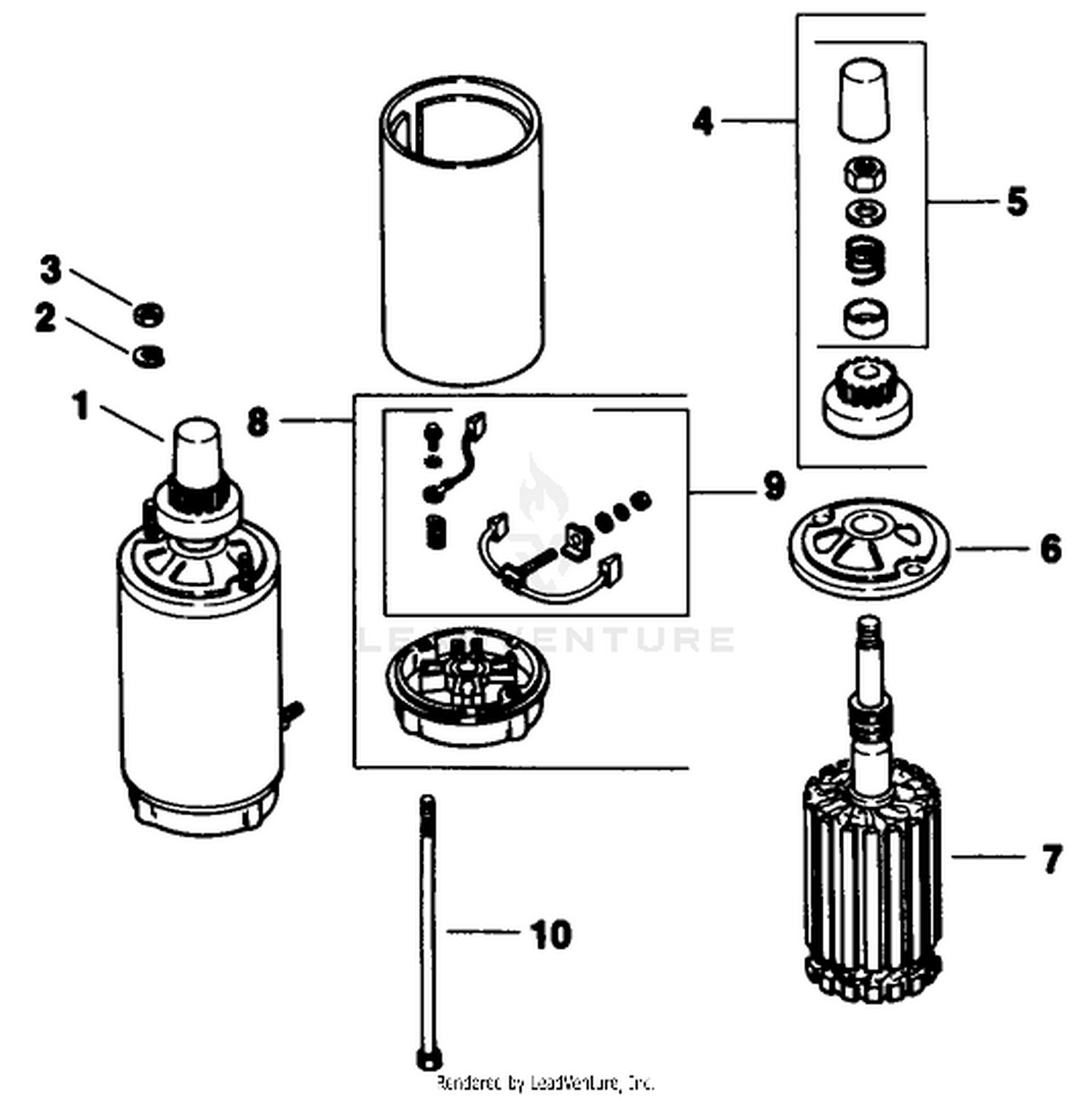Electric Start-Engine Kohler Model No. Mv16s-Type 56519