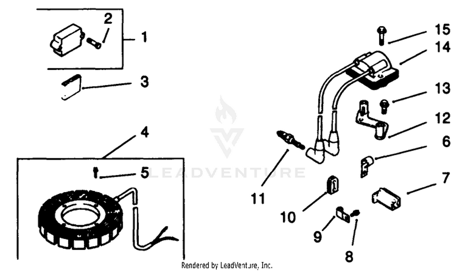 Ignition-Engine Model No. Mv18s-Type 58543
