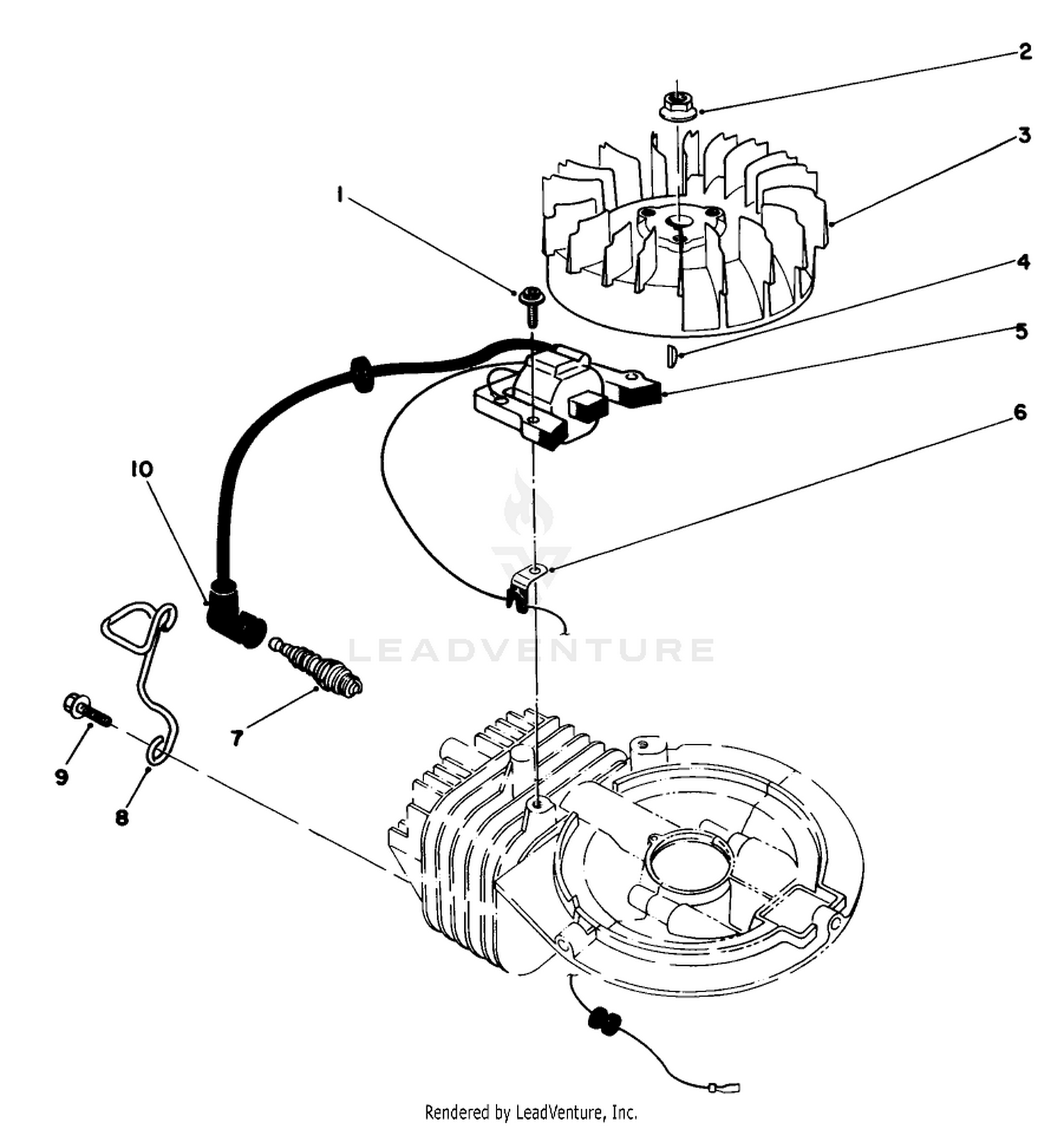 Ignition Assembly (model No. 47pl0-3)