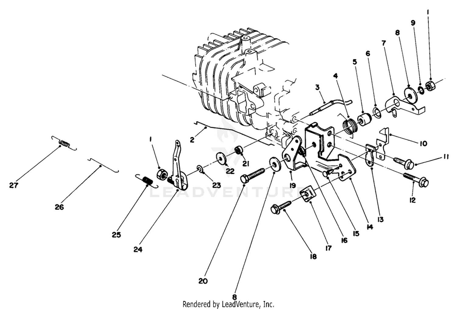 ENGINE ASSEMBLY MODEL NO. 47PG6 (Continued) 3