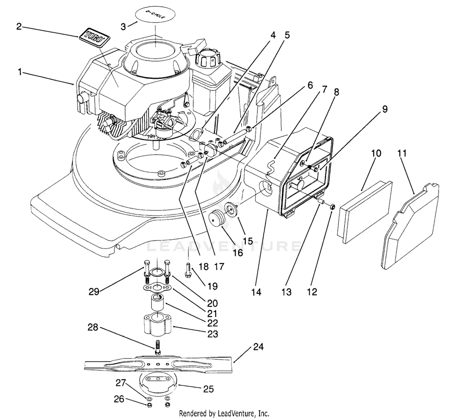 Engine Assembly (model No. 20911b)