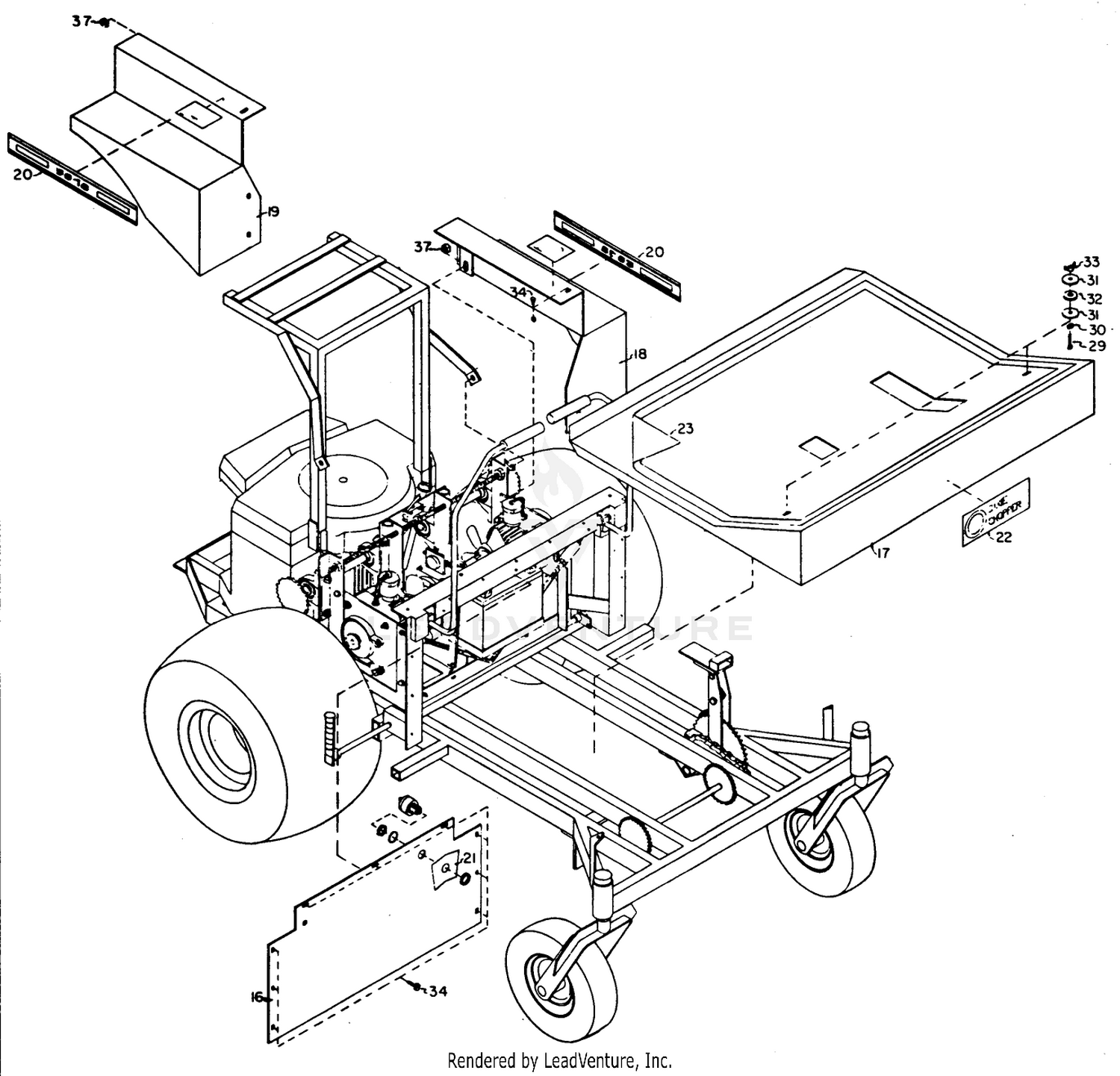 dixie chopper parts diagram