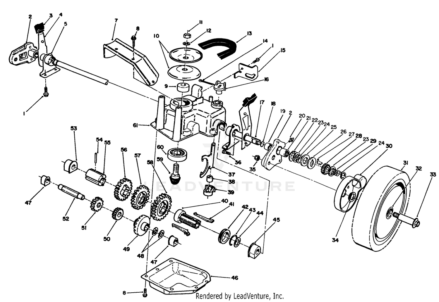 Gear Case Assembly