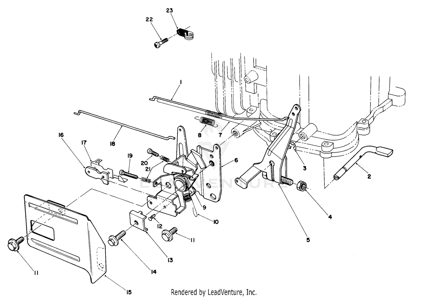 Governor Assembly (engine No. Vml0-5)