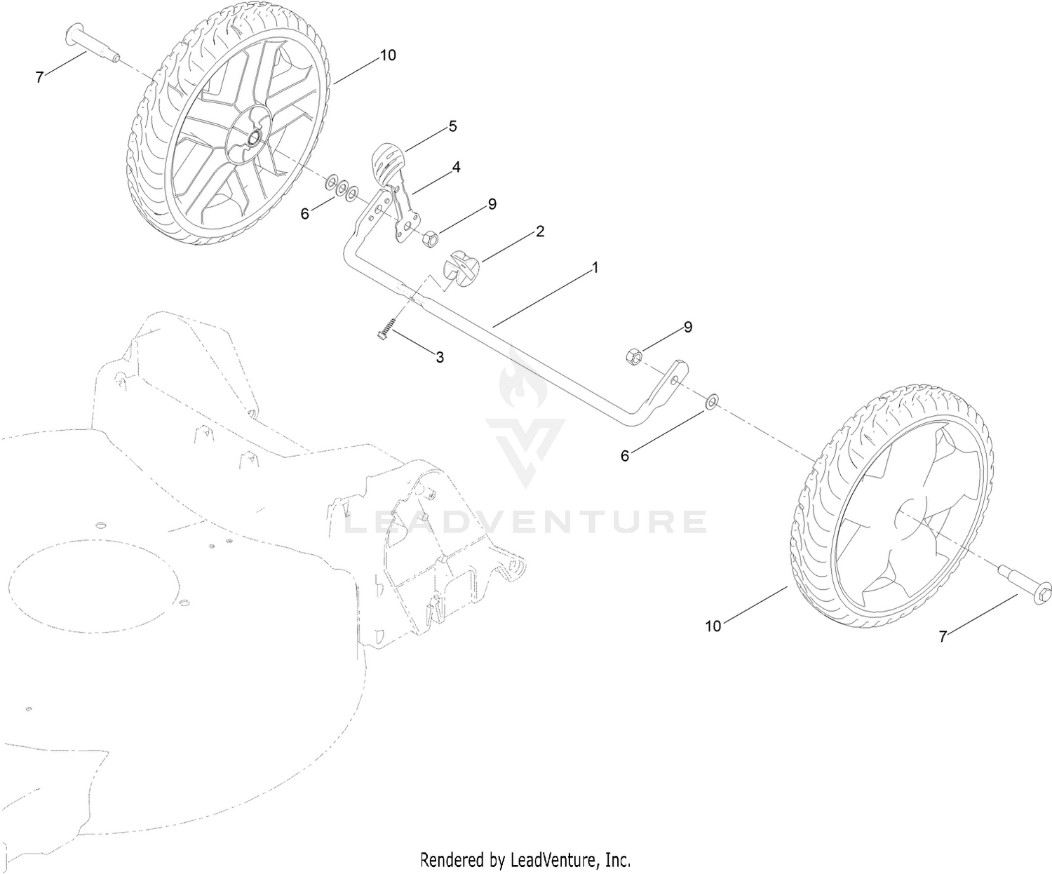 Rear Wheel Assembly