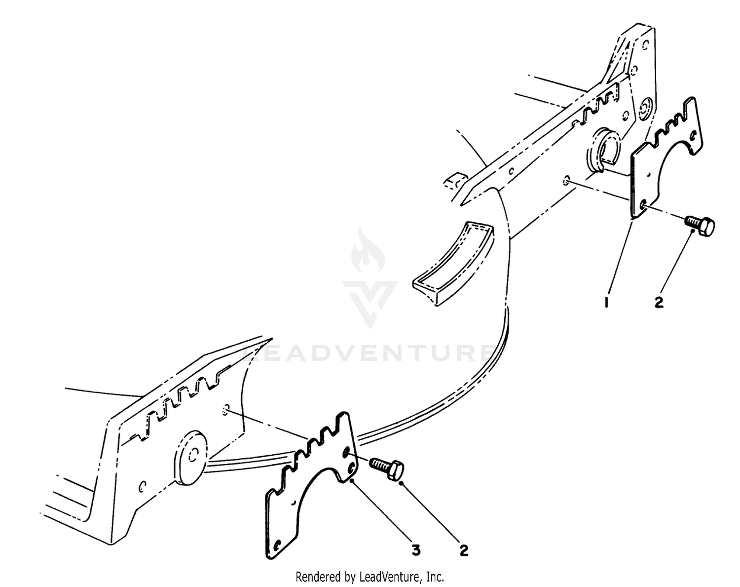 Wear Plate Kit Model No. 49-4080 (optional)