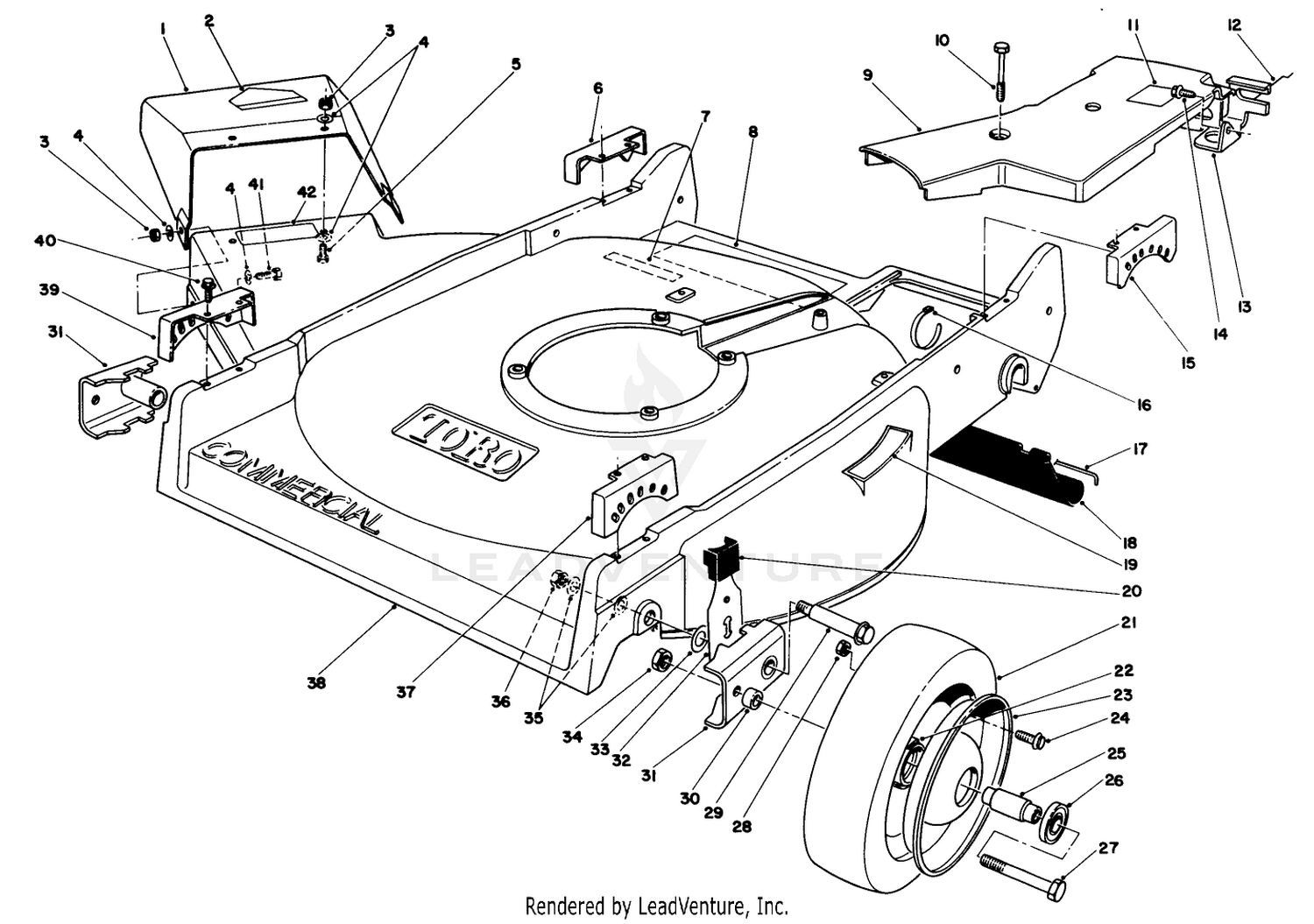 Housing Assembly (model 22680c)