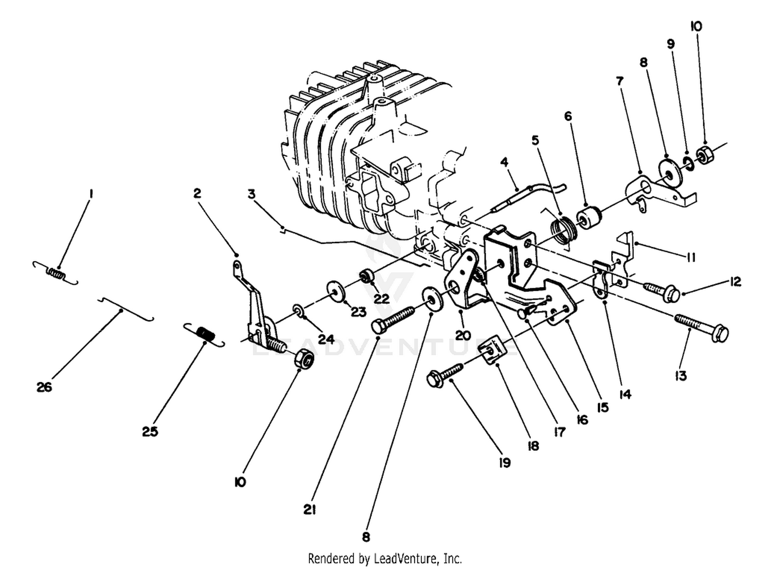 Governor Assembly (model No. 47pm1-3)