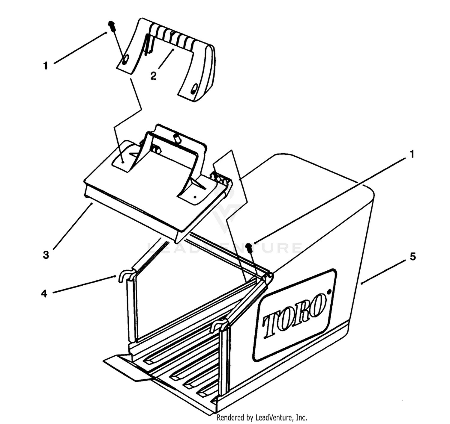 Grass Bag Assembly