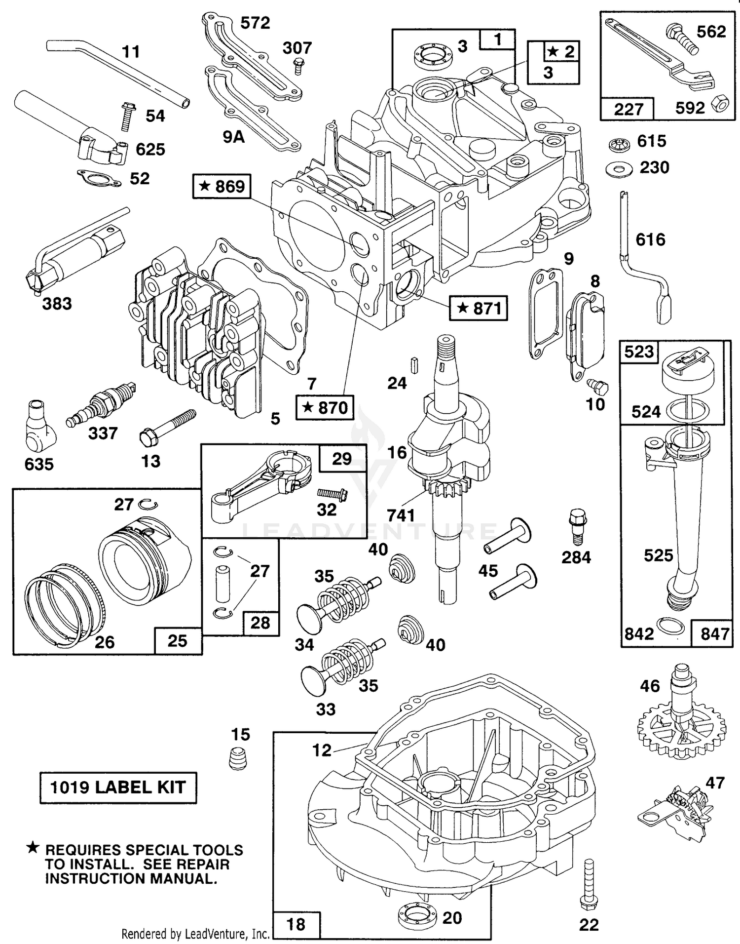 Engine Model 122702-0182-01
