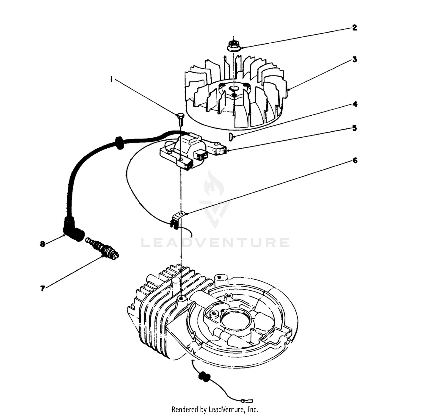 Ignition Assembly (model No. 47pj8)