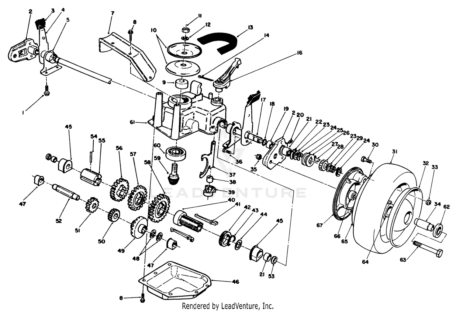 Gear Case Assembly
