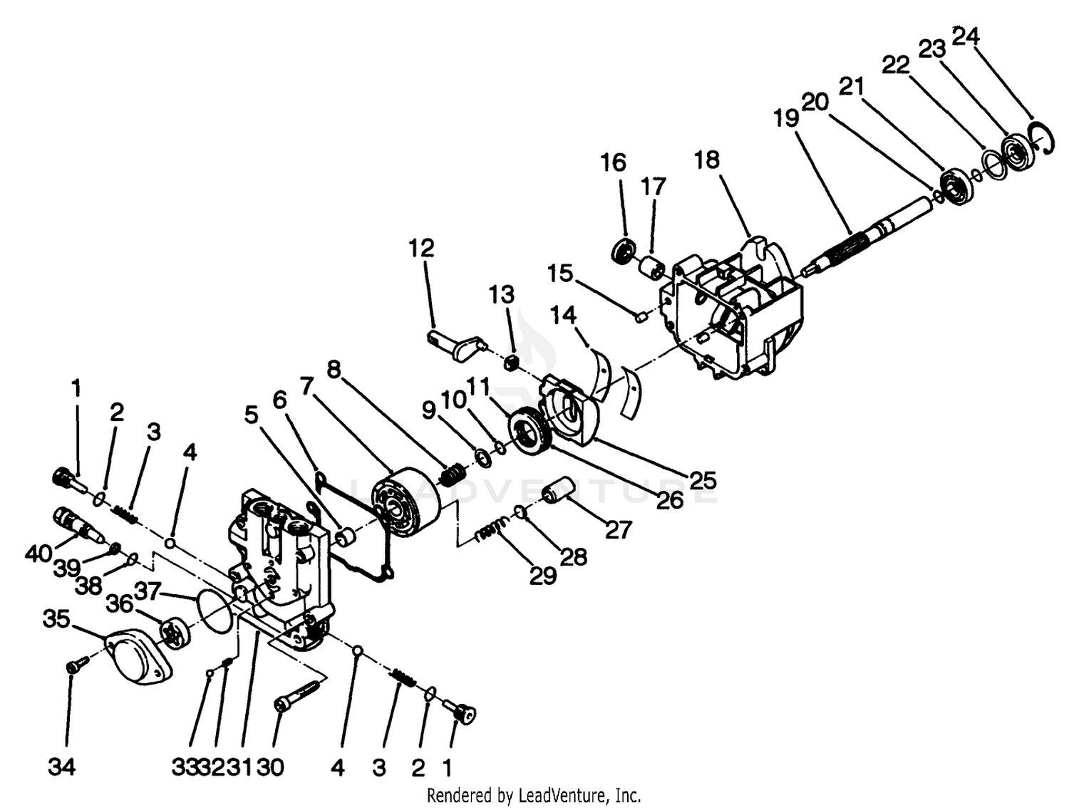 Hydraulic Pump Assembly No. 82-8220
