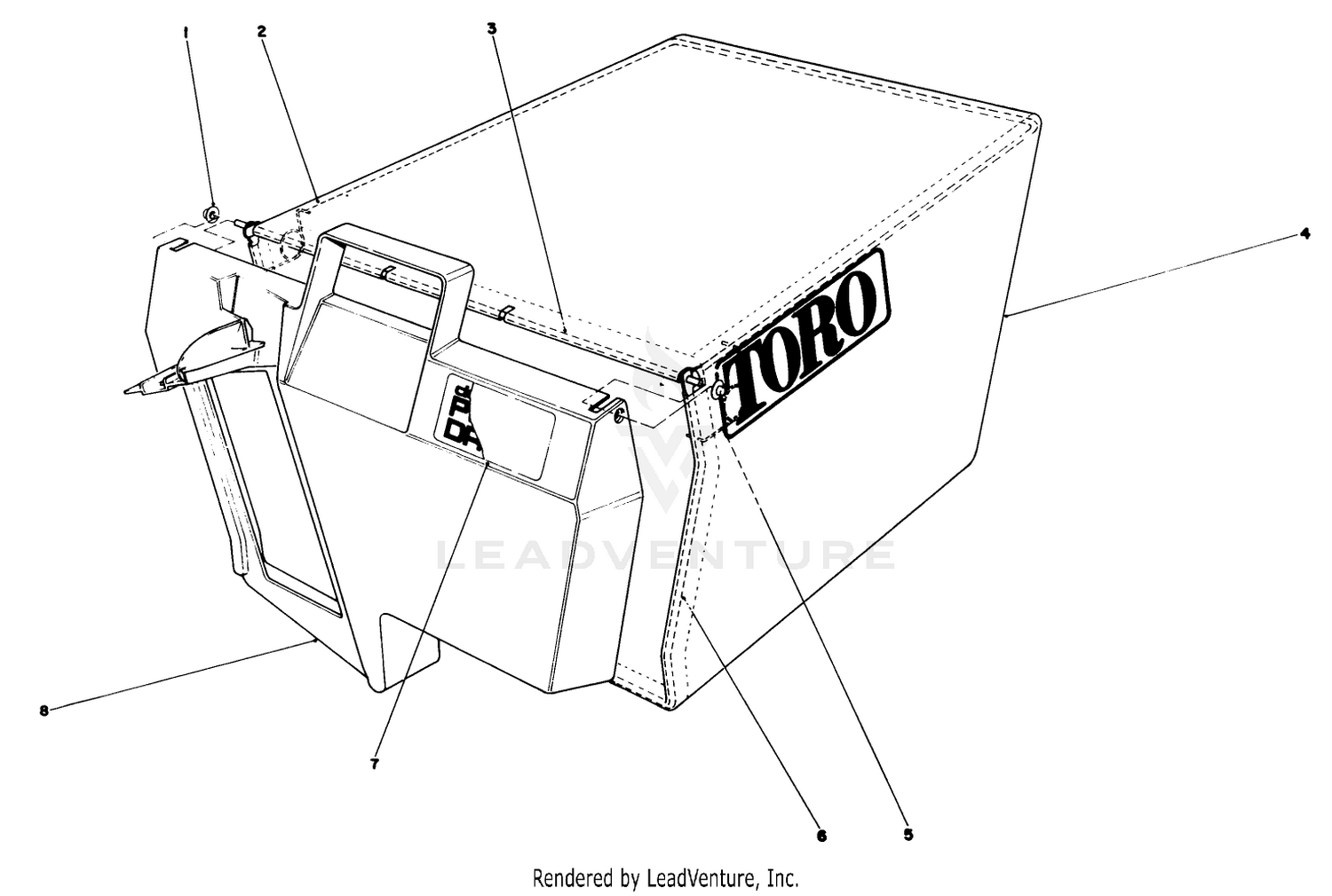 Grass Bag Assembly
