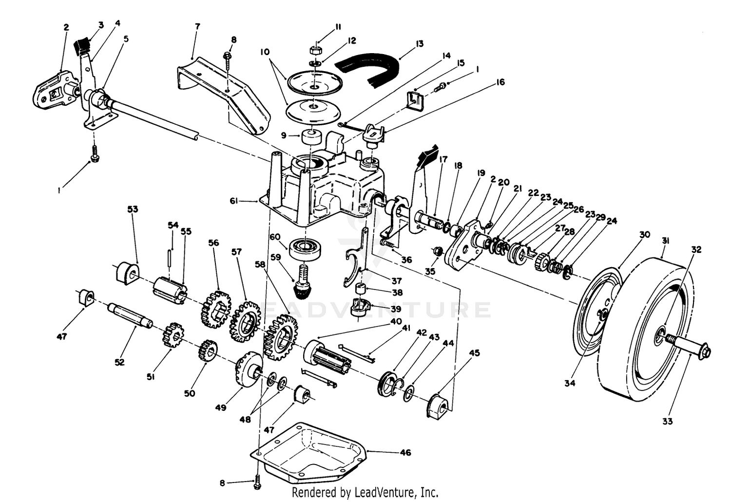 Gear Case Assembly