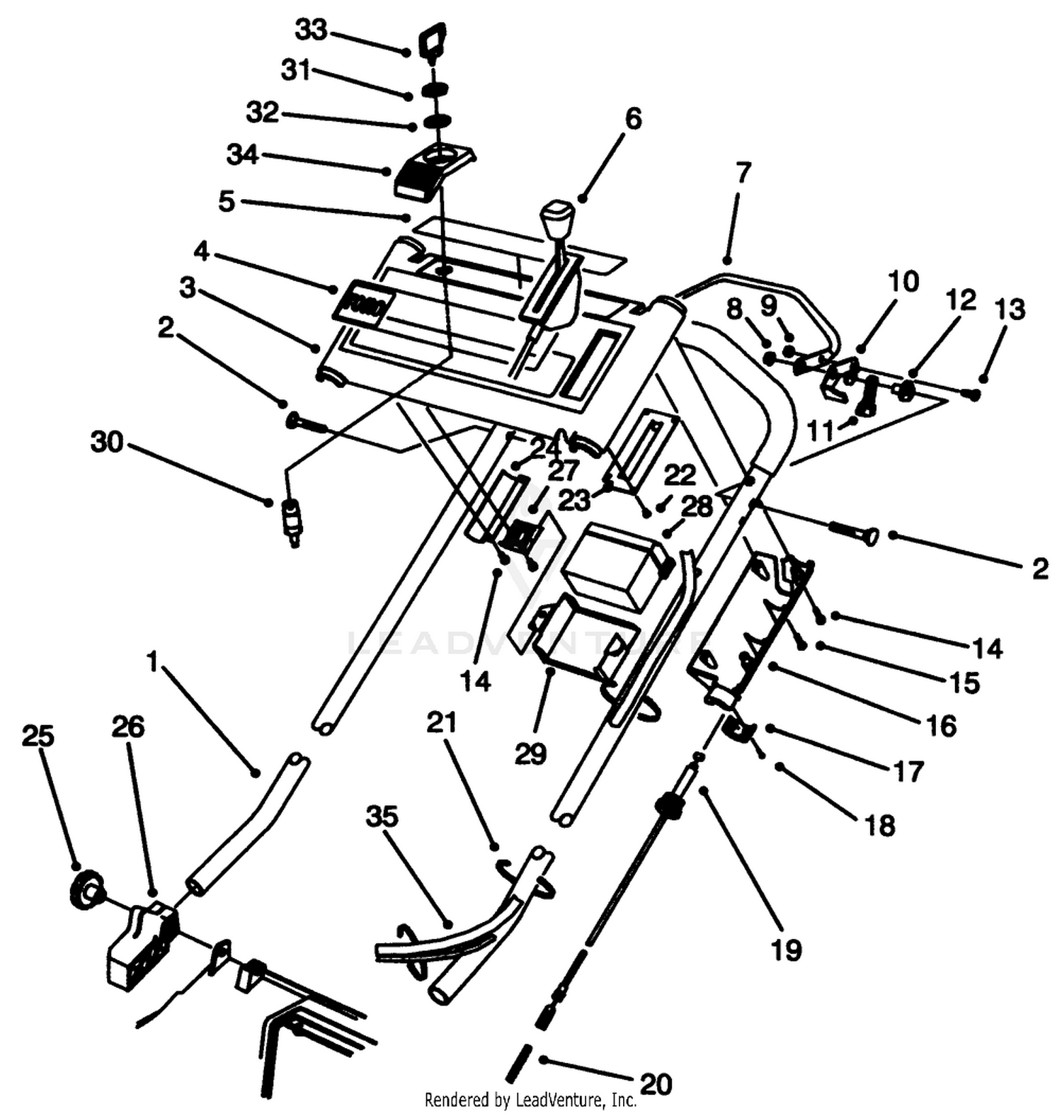 S.p. Handle Assembly