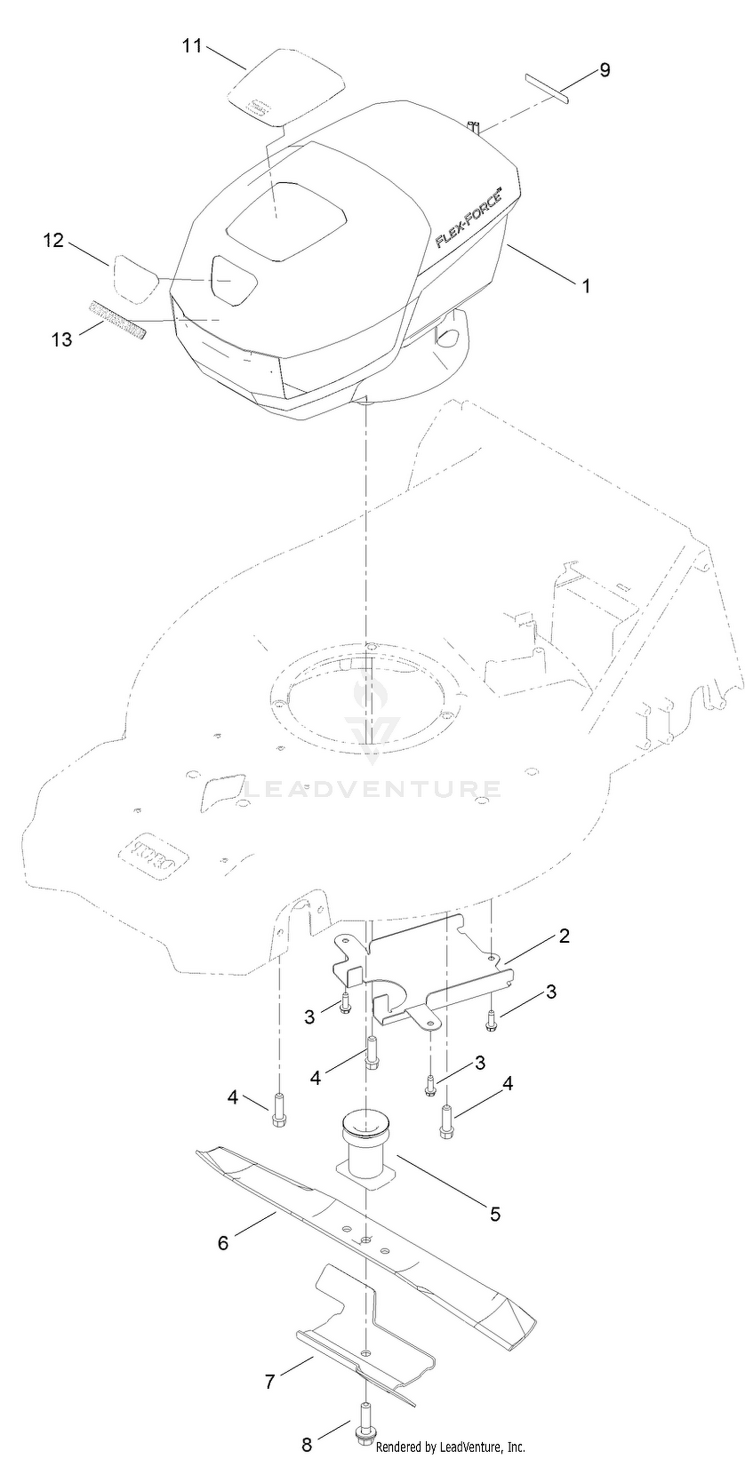 Motor Module and Blade Assembly