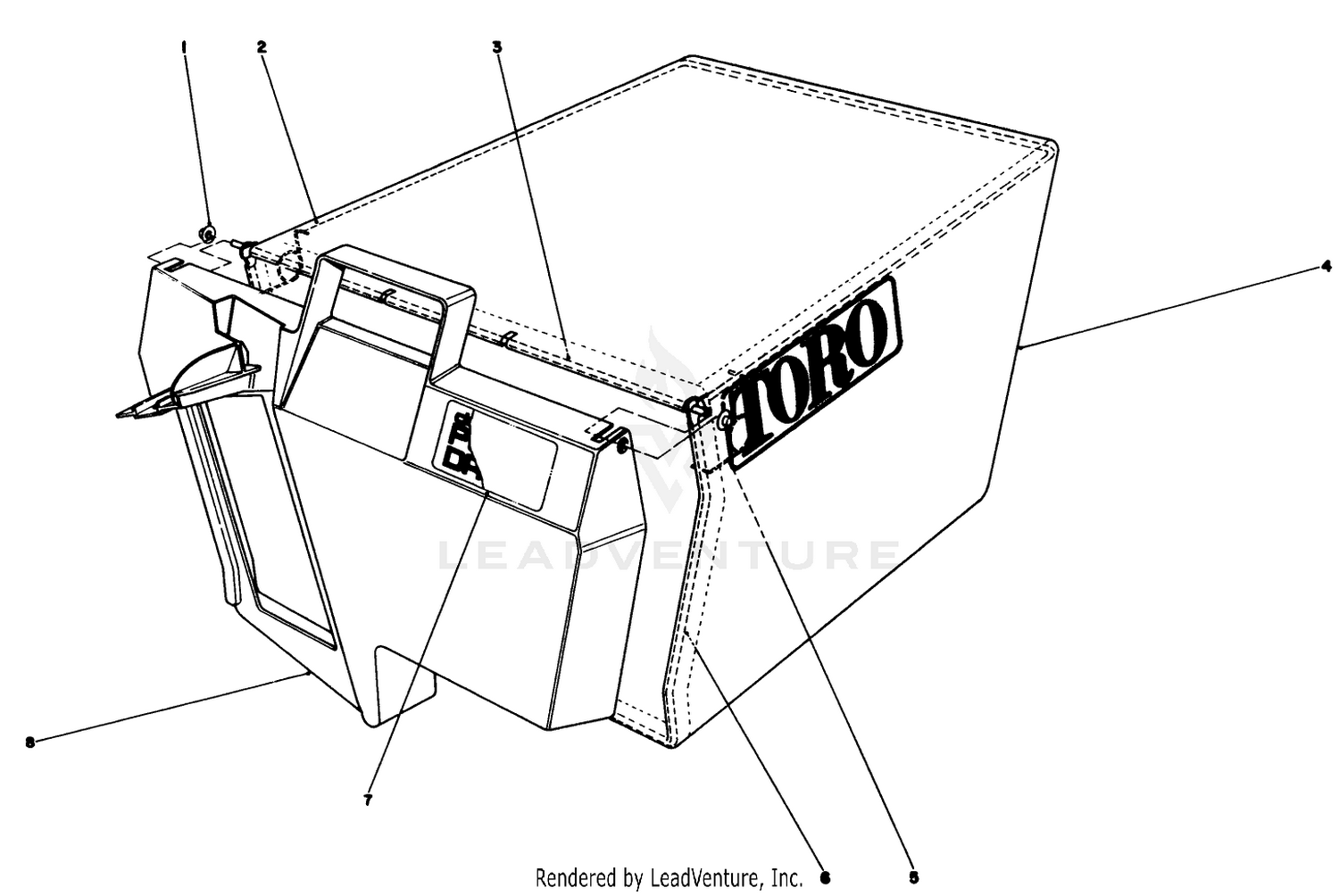 Grass Bag Assembly No. 11-0189