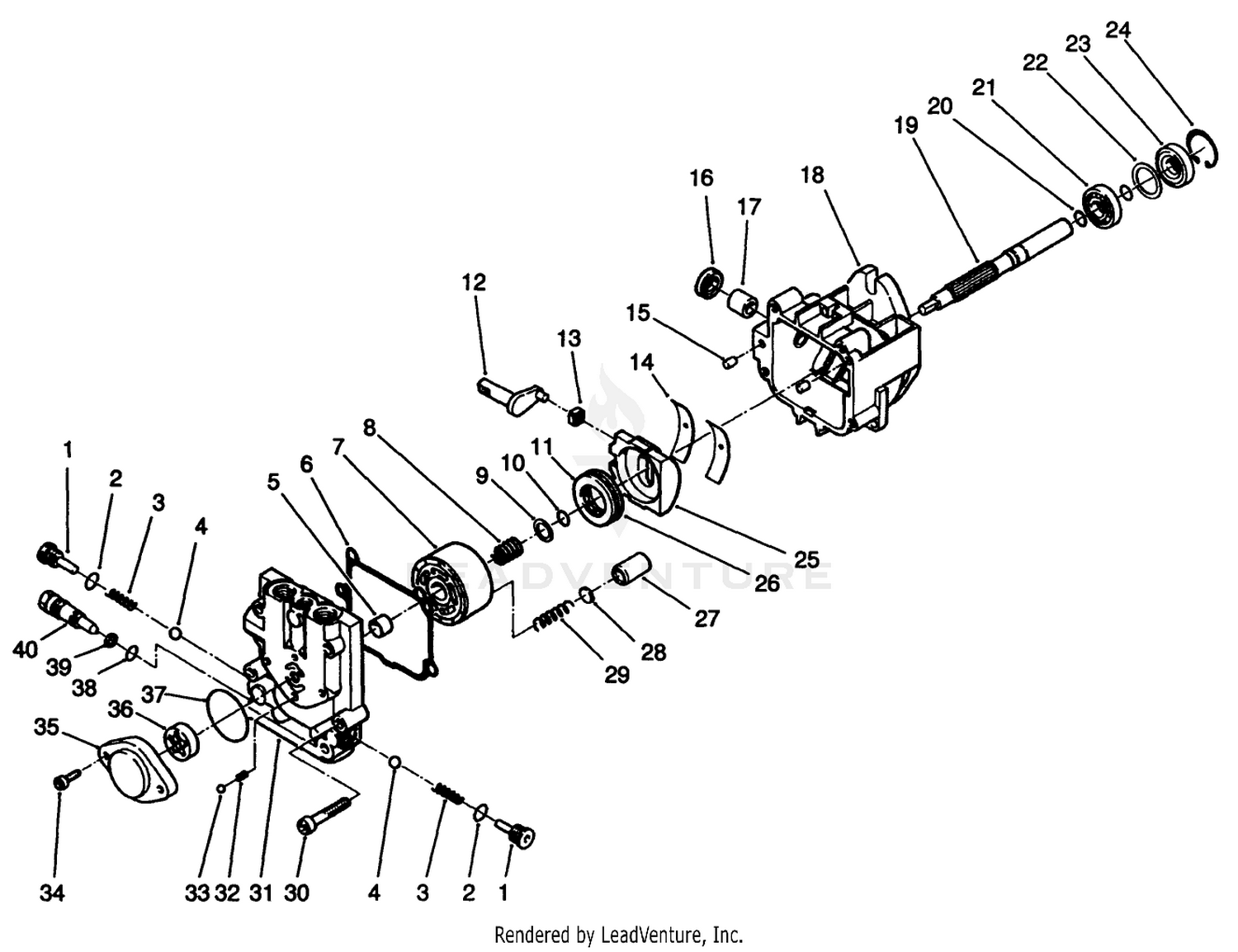 Hydraulic Pump Assembly No. 82-8220