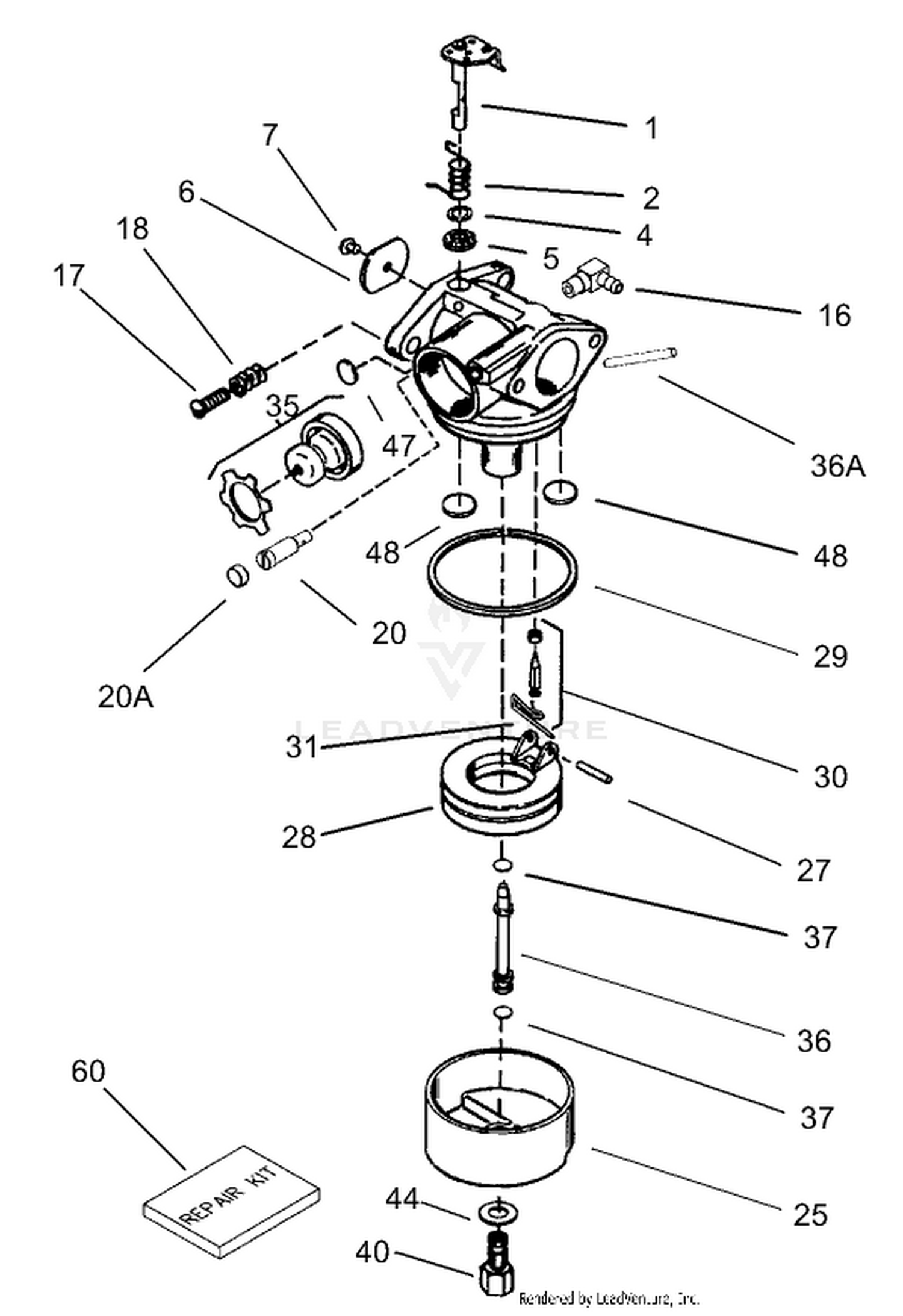 Carburetor for toro recycler 22 sale