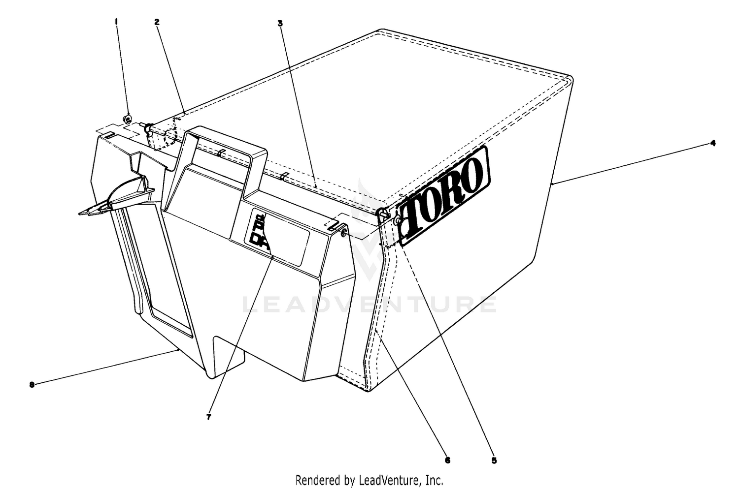 Grass Bag Assembly No. 11-0189
