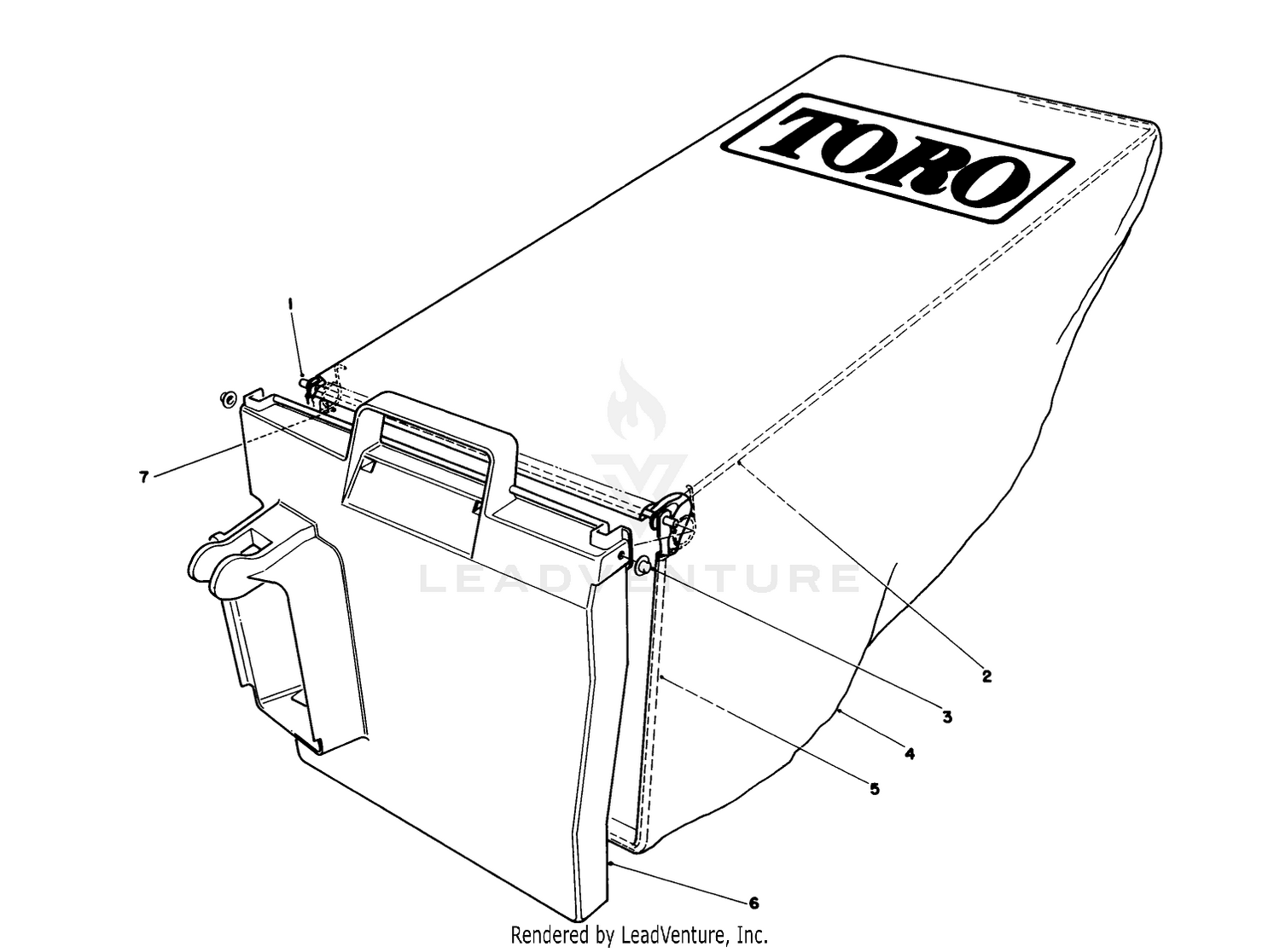 Grass Bag Assembly No. 12-8859
