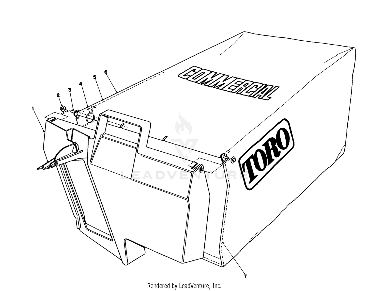Grass Bag Assembly No. 11-5609