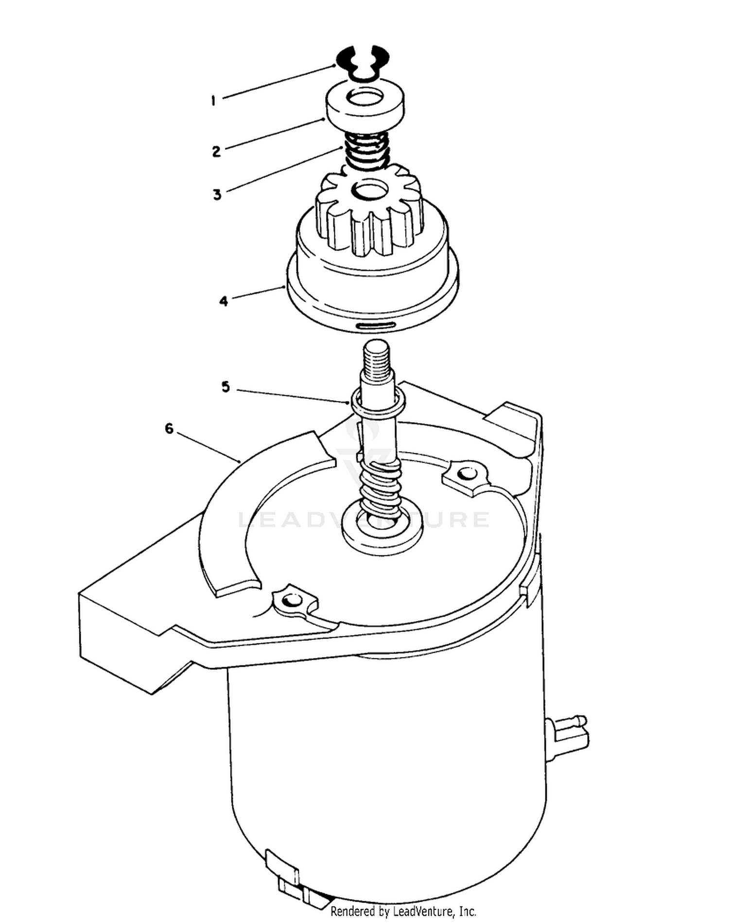 Starter Motor Assembly