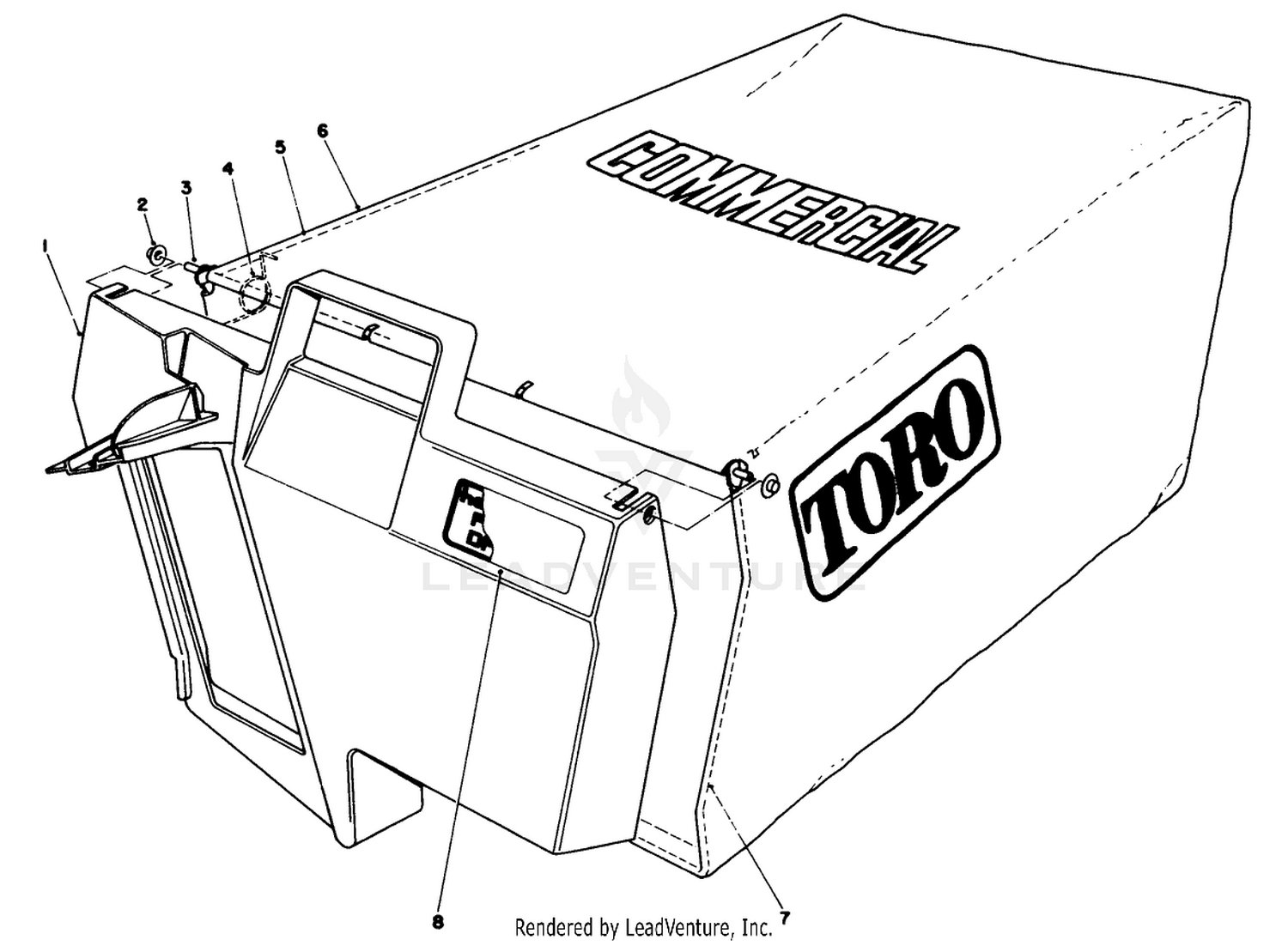 Grass Bag Assembly No. 11-5609