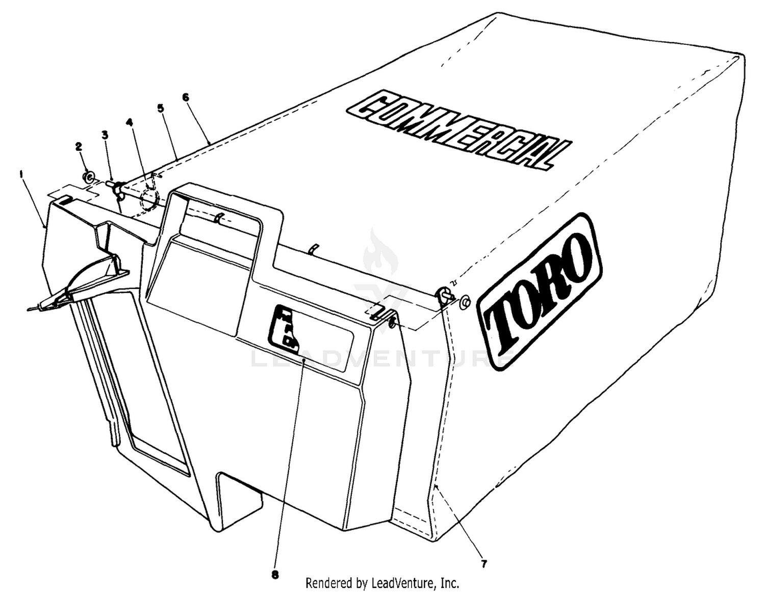 Grass Bag Assembly No. 11-5609