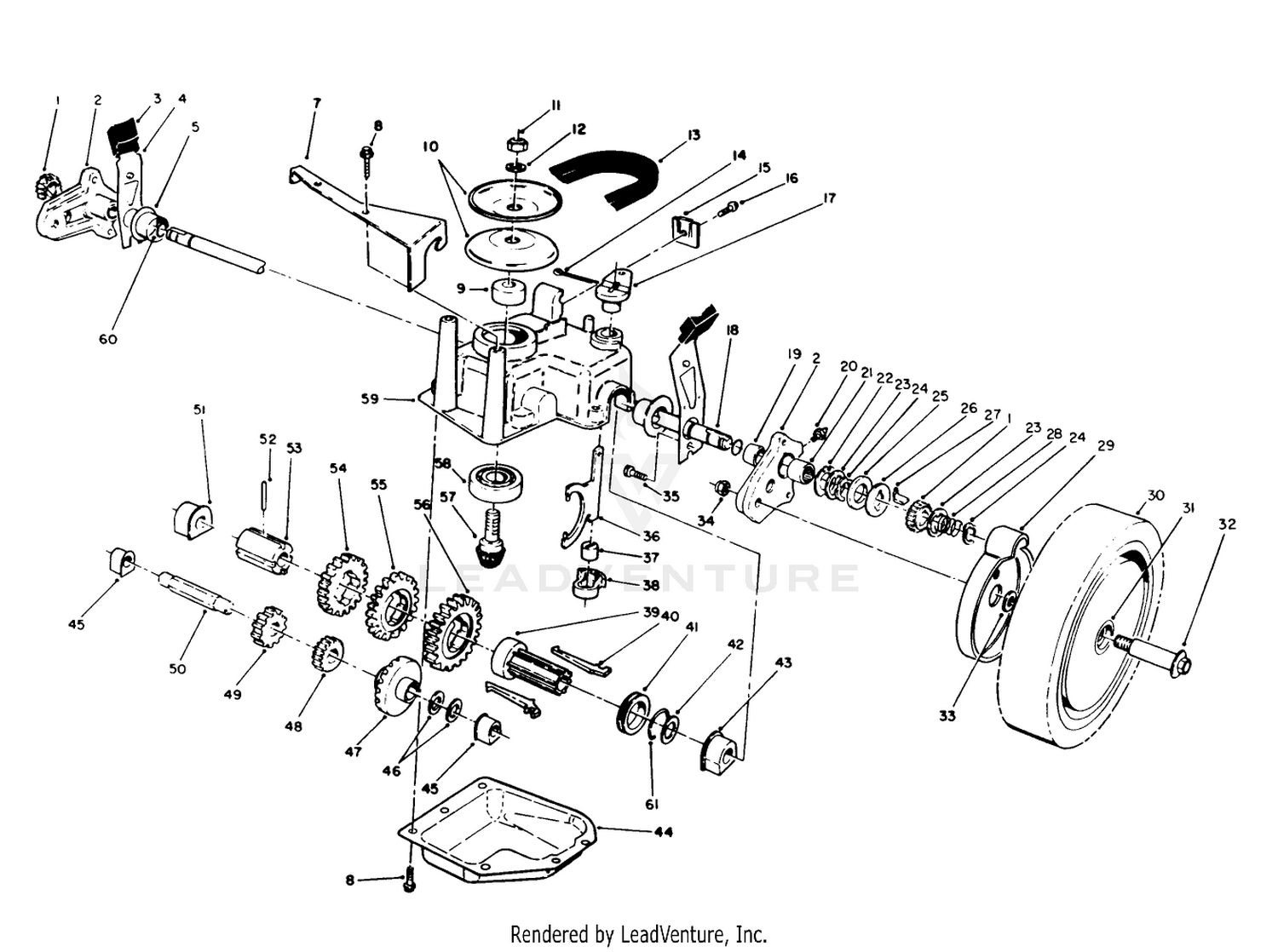 Gear Case Assembly