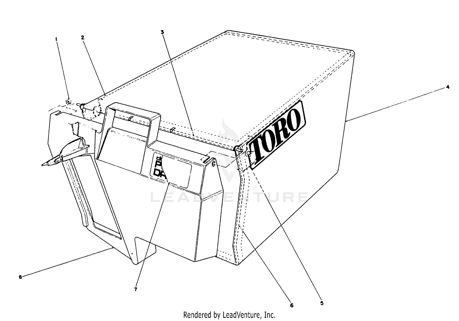 Grass Bag Assembly No. 11-0189