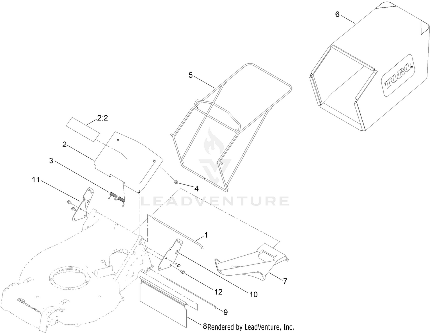 Grass Bag Assembly