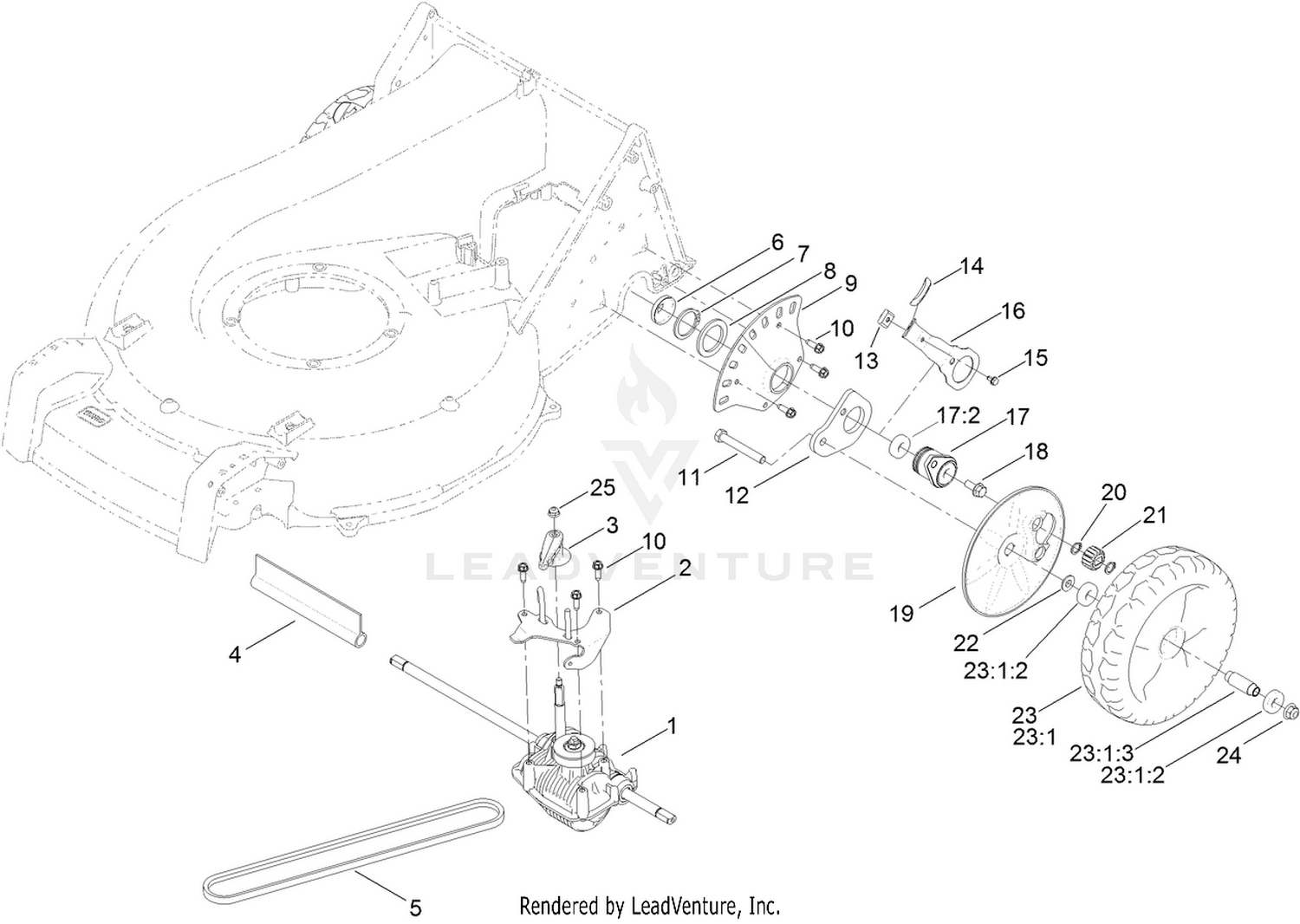 Parts – 21in Recycler/Rear Bagging Lawn Mower