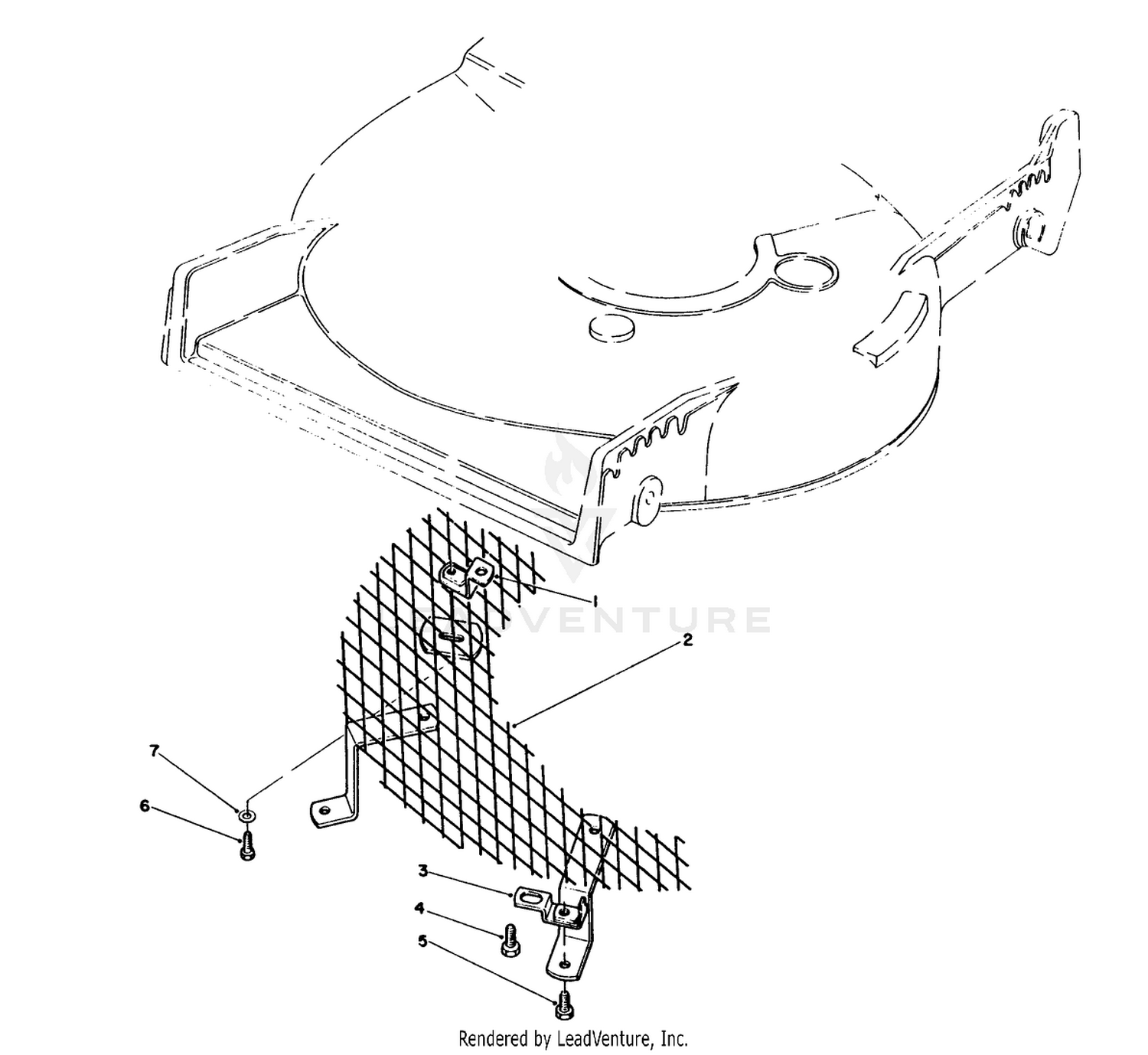 Leaf Shredder Kit Model No 59157 (optional)