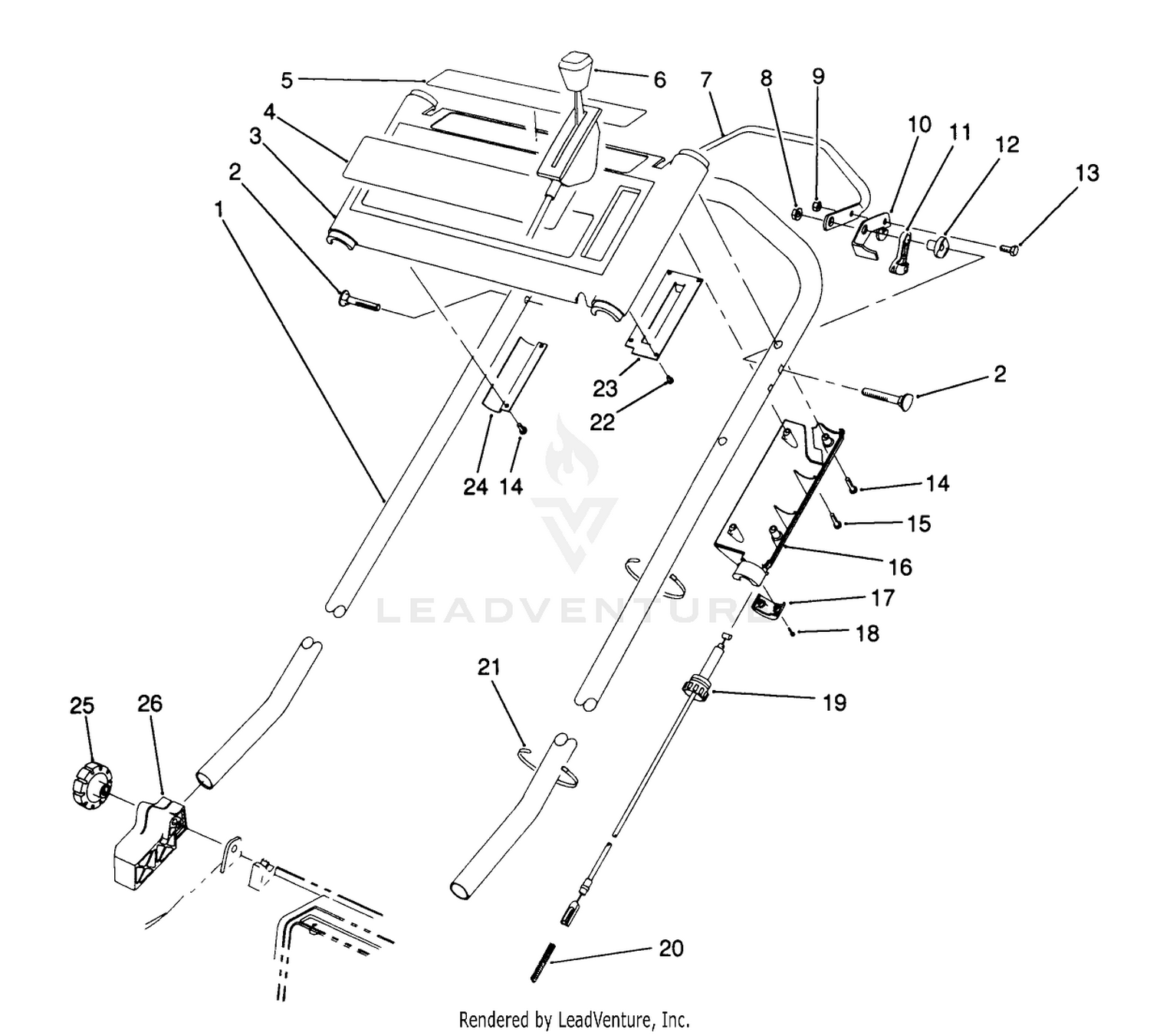 S.p. Handle Assembly