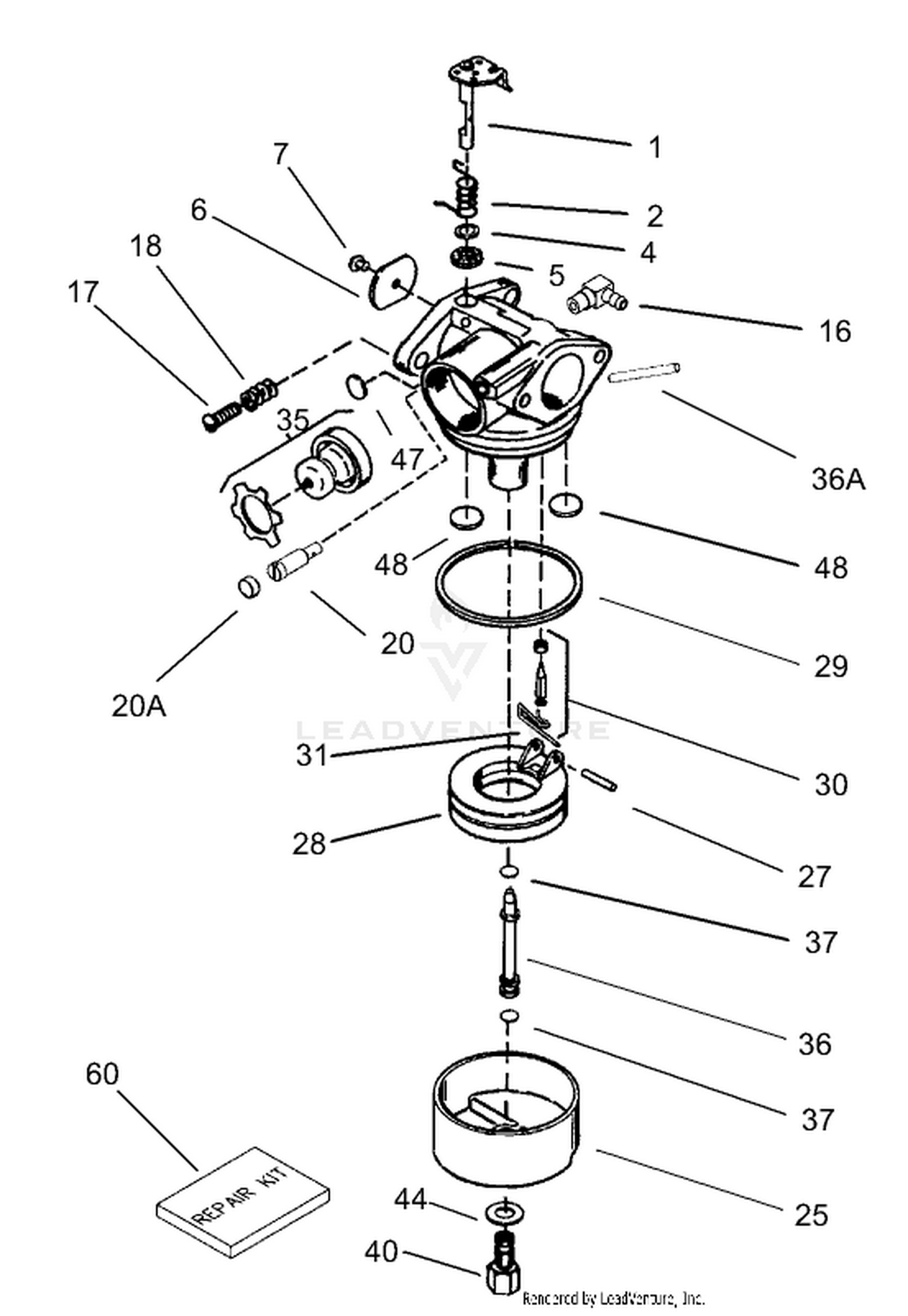 Toro 22 discount recycler carburetor kit