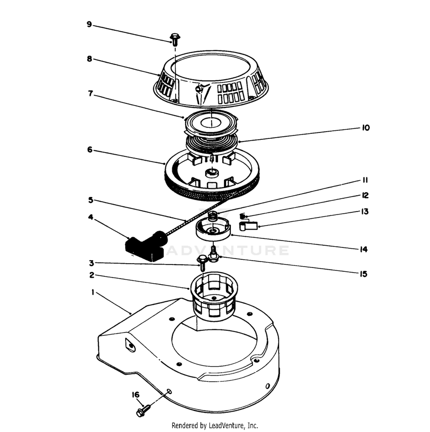 Recoil Assembly (model No. 47pn2-7)