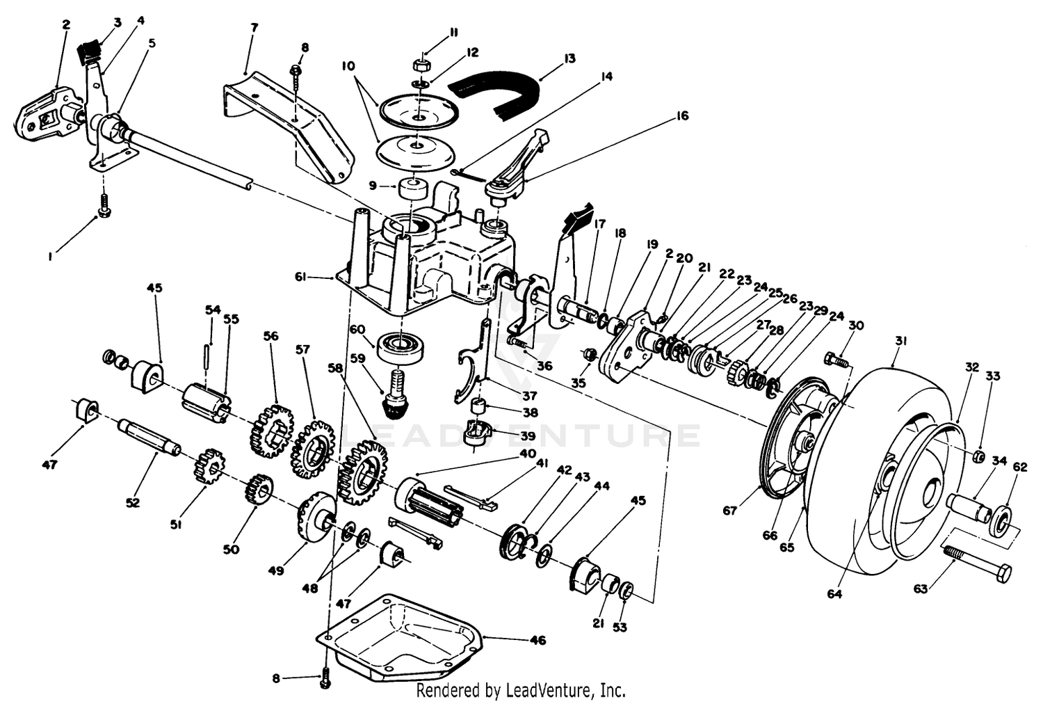 Gear Case Assembly