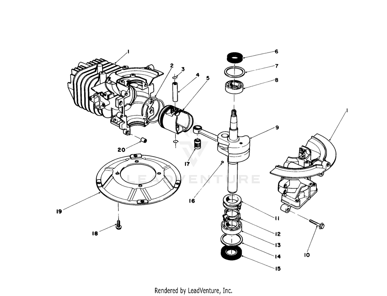 Engine Assembly (engine Model No. 47pf5  47pg6)