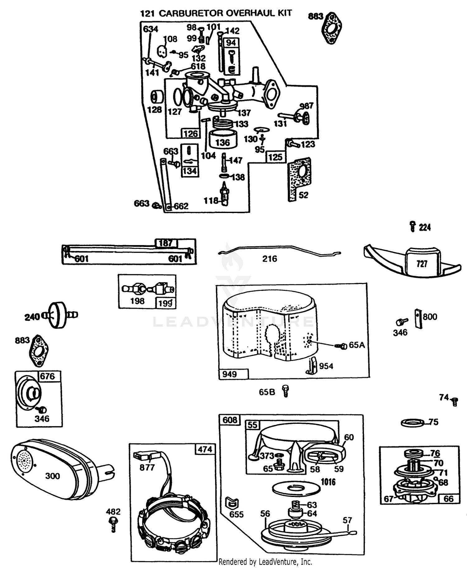 Briggs  Stratton Model No. 281706-0180-01 (continued) 2