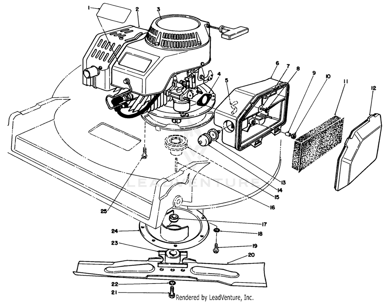 Engine Assembly (model 22035)