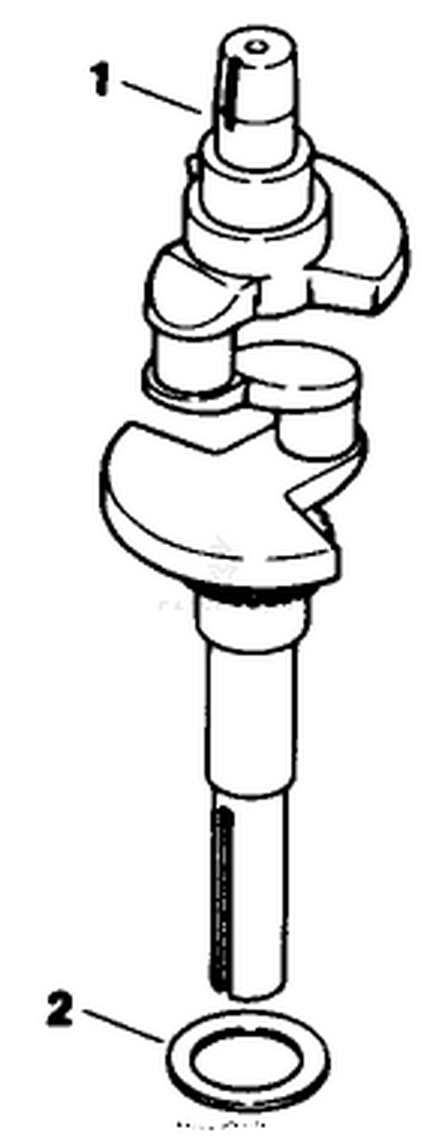 Crankcase-Engine Kohler Model No. Mv16s-Type 56511 2