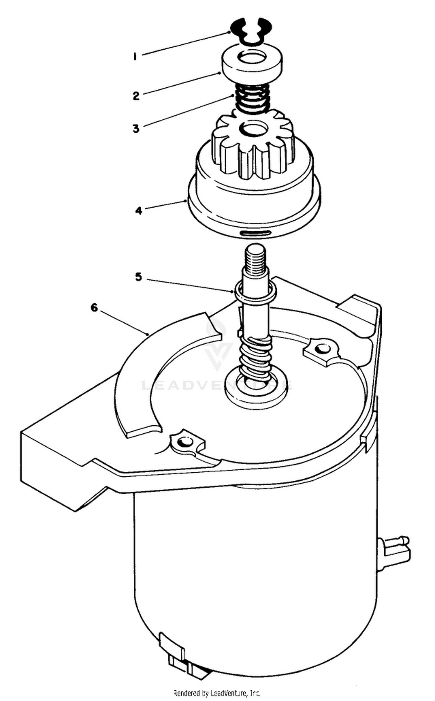 Starter Motor Assembly