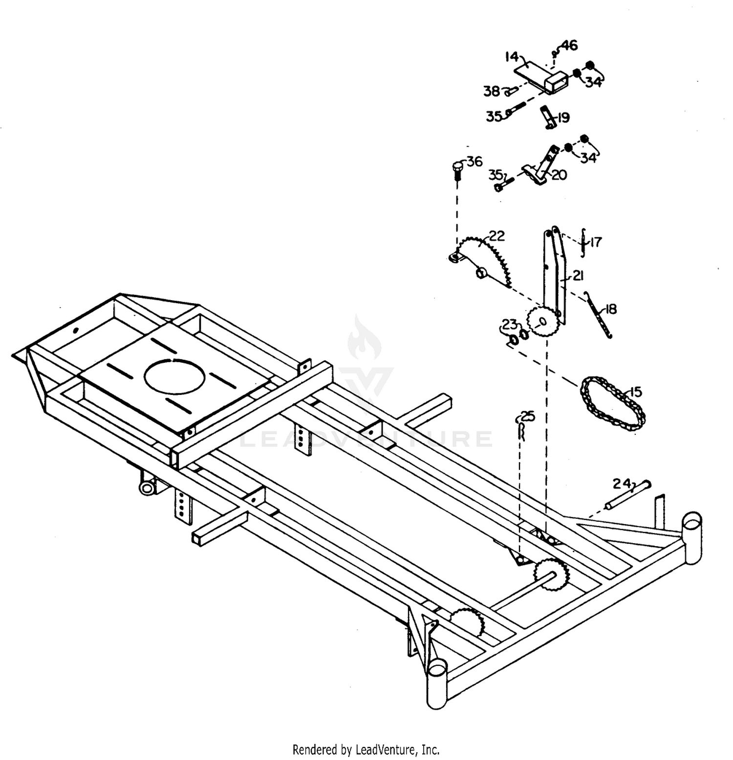 dixie chopper parts diagram